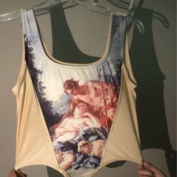 Amazon, Beige Tank Top (M)