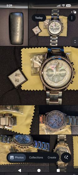 NEW WATCH, UNISEX, DIAMOND STUDDED
