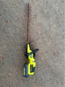 Ryobi hedge trimmer