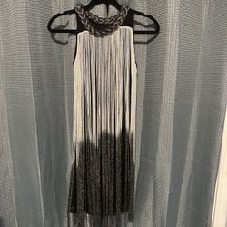 Fringed Dress, Size XS or S