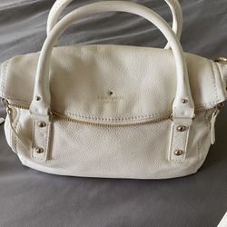 Kate Spade White Crossbody Purse