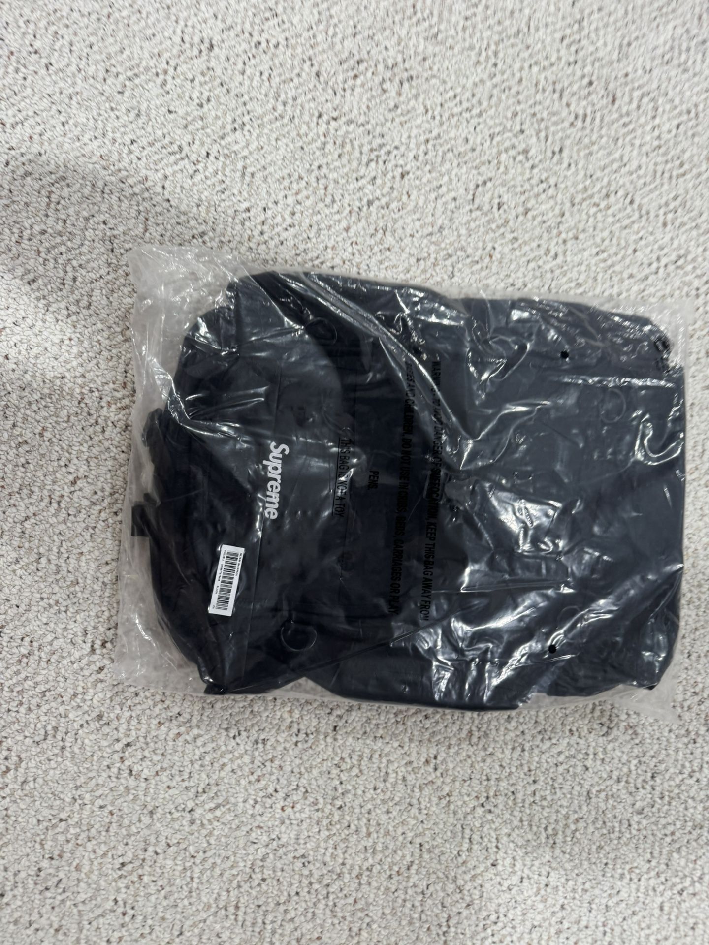 Supreme SS23 Military Field Black Backpack