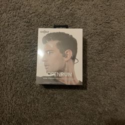 Shokz open run2 wireless conduction headphones