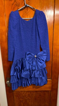 Size 10 Blue Evening Dress