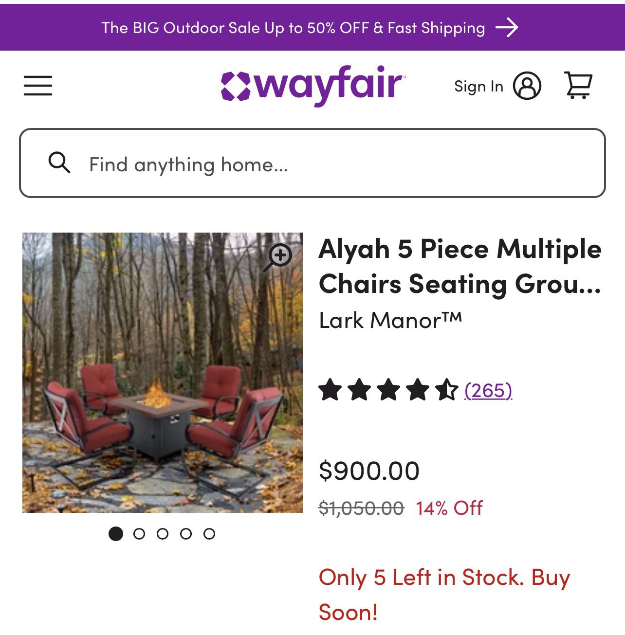 Alyah 8 Piece Multiple Chairs Seating Group with Cushions
