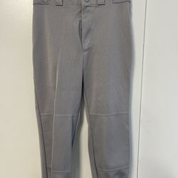 Boys Baseball Pants In Gray Size Medium By Wilson