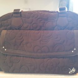 Brown Vera Bradley Diaper Bag