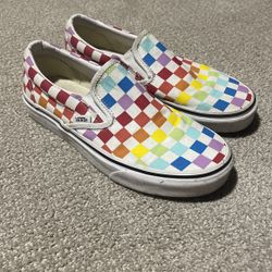 Rainbow Vans Shoes
