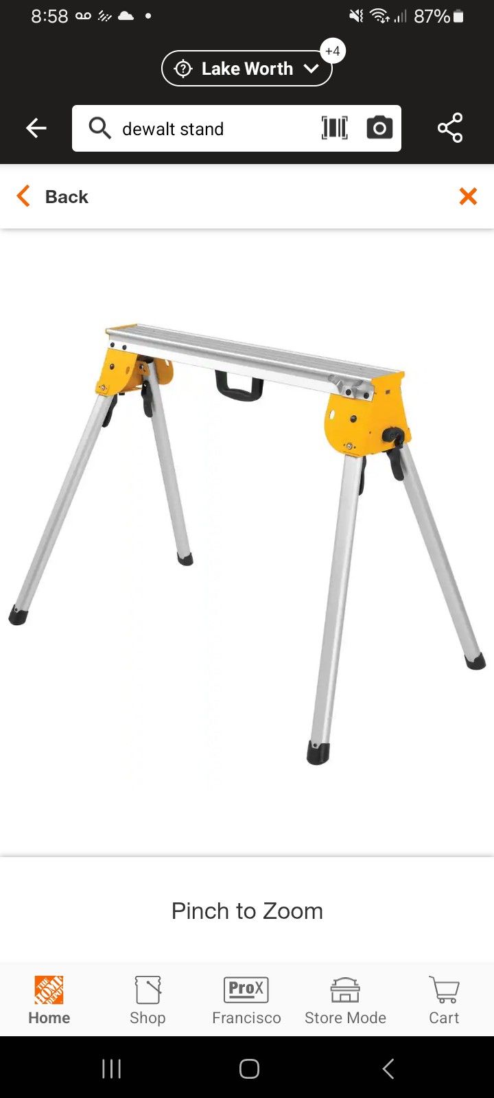 Dewlt Work Stand
