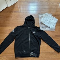 Chrome Hearts Zip Up Hoodie 