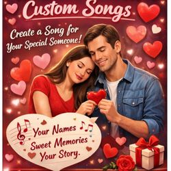Custom Valentine’s Day Songs – A One-of-a-Kind Gift ❤️🎵
