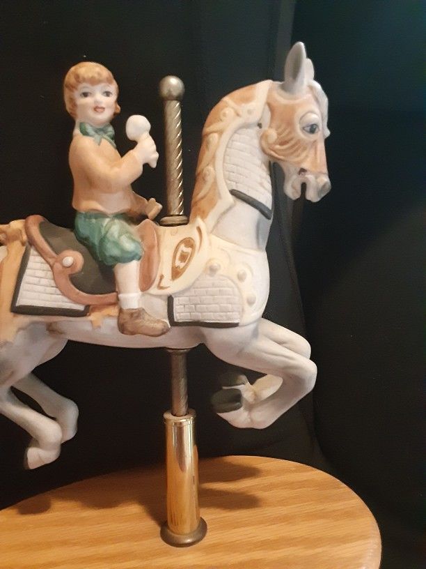 Vintage Music Box Carousel Waltz