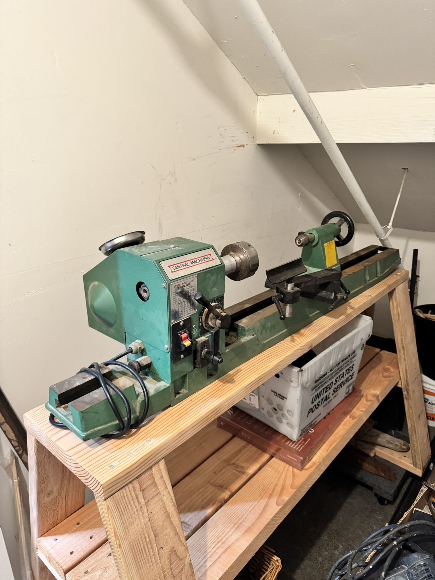 Central Machinery Wood Lathe