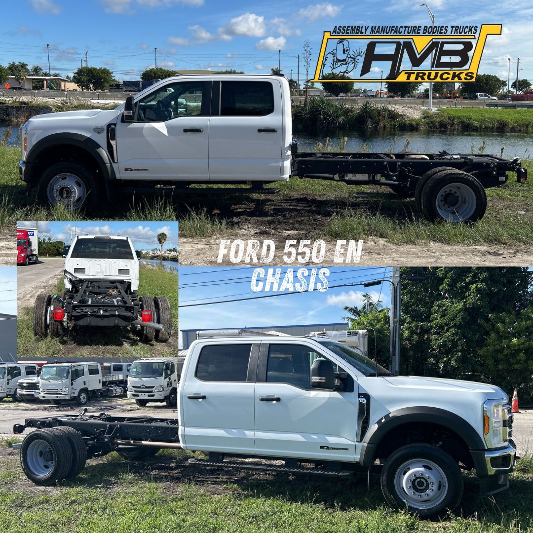 ¡CONSIGUE TU PLATAFORMA FLATBED PERSONALIZADA PARA FORD 550!