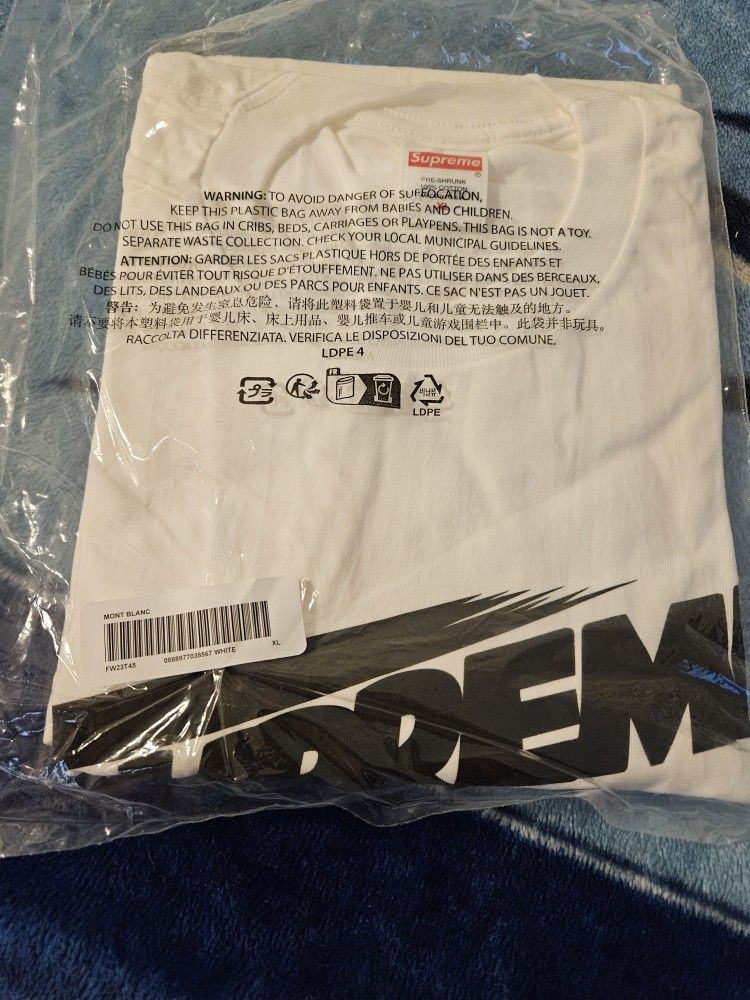 Supreme Mont Blonc Tee Size Xl