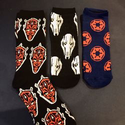 Star Wars - Dark Side Socks - Set x 3