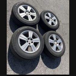 4 - 205/65r16 5x100 5x3.94 Stock Subaru Forester Crosstrek Outback TC Toyota Prius Impreza Wheels Rims Good 80% Treads Tires 2024 DOT!!!