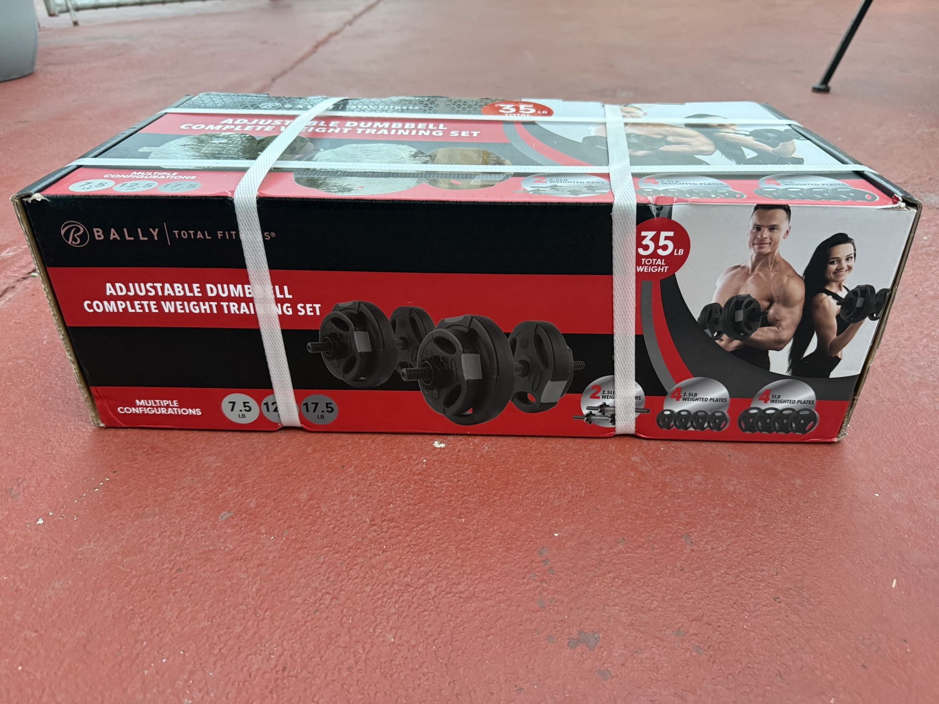 Adjustable Dumbbell With 35.lbs