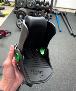 MonkeyFeet Dumbbell Foot Attachment- Animalhouse Fitness with Bag