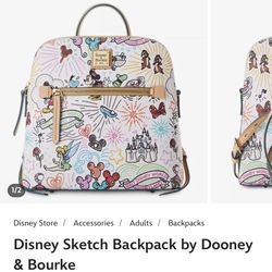 Disney Sketch Backpack by Dooney & Bourke