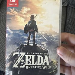 The Legend Of Zelda Breath Of The Wild Switch Game 