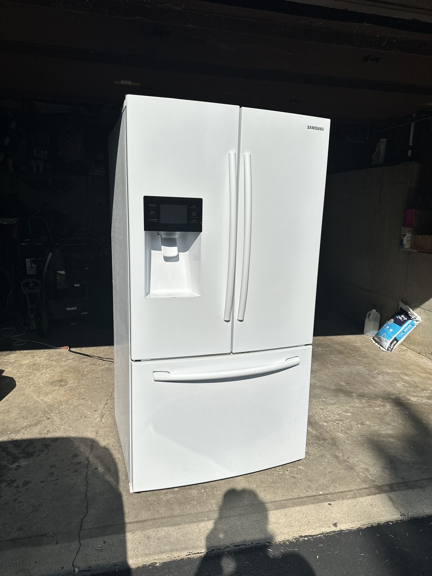 Samsung French Door Refrigerator White 36” X 70” X 36”