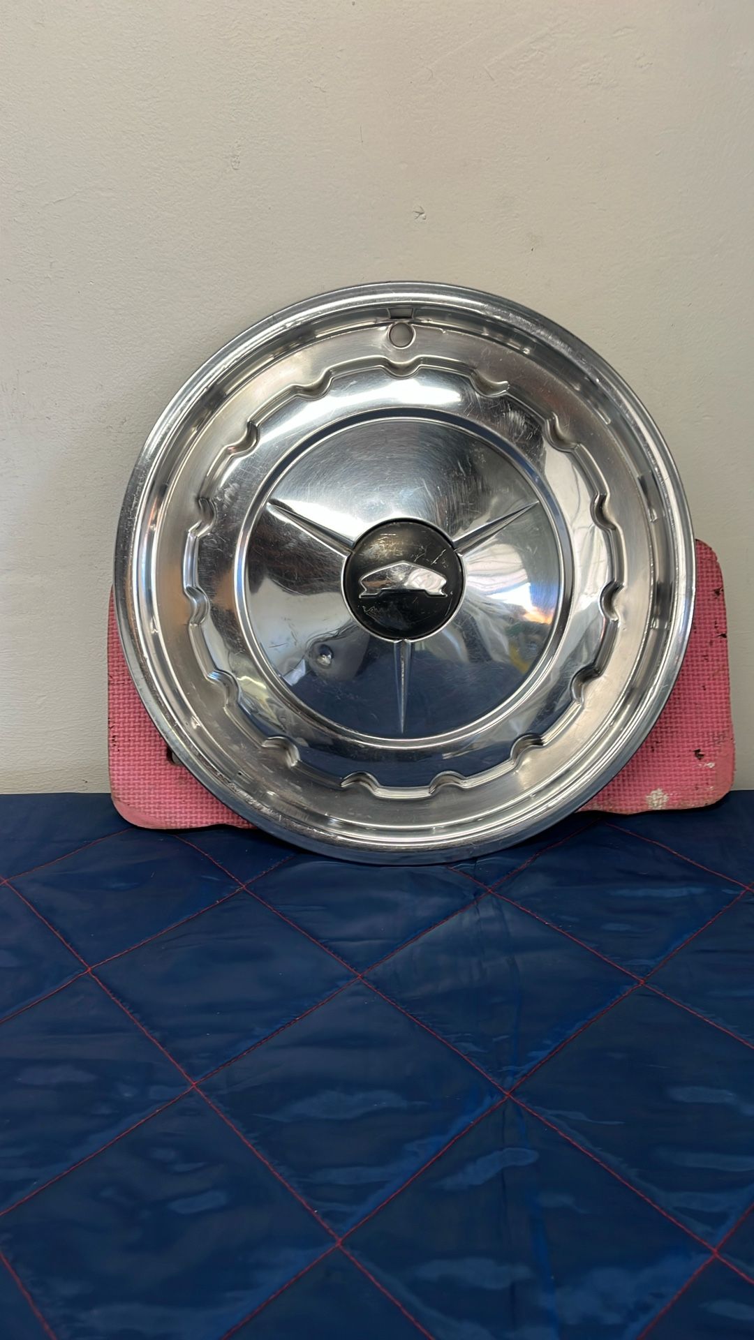 1957 Chevrolet Bell Air 14 Inch Hub Cap.