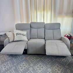 Living spaces SASHA - Power Reclining Sofa 