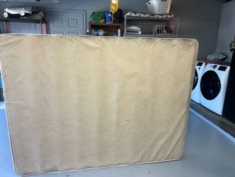 Queen Box Spring/bed @ Toro garage heater