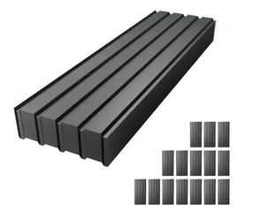 New in Box 15 Pcs Metal Roofing Panels, 114 ft² Corrugated Galvanized Roofing Panels Metal Siding Panels
