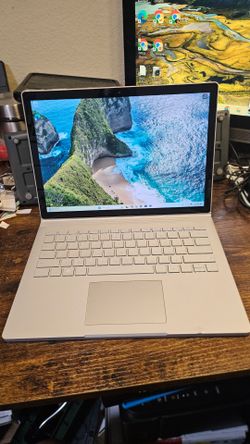 Surface Book 3 13in 2K touchscreen, i7-10th gen, Geforce GTX 1650 4gb vga, 32gb ram, 512gb ssd. Comes with 65w charger.