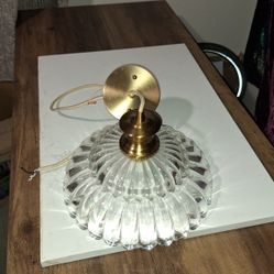 ceiling light. 