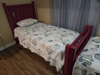 Two Twin  Size Beds Kids Bed for sale Twin Size Mattress