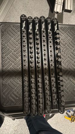6x Tool Socket Holder