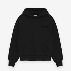 Fear of God Essentials Black Hoodie Medium