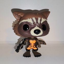 Funko POP Marvel Guardians of the Galaxy Rocket vinyl figure loose no box 