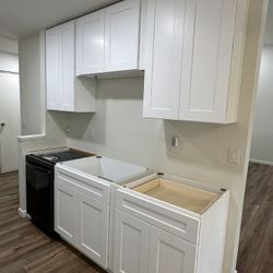 Shaker White Kitchen Cabinets Warehouse Direct