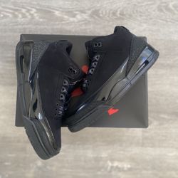 Jordan 3 Black Cat 