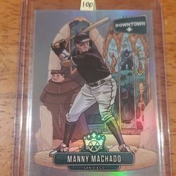 Manny Machado Downtown Baseball Card