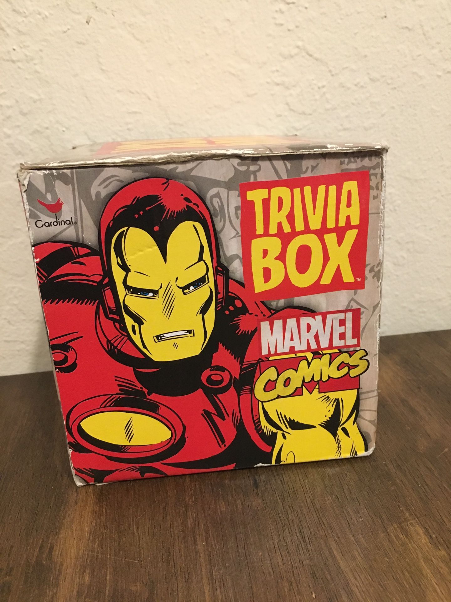 Marvel trivia card game