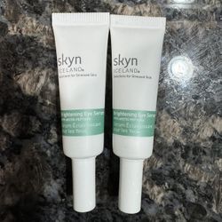 NEW SKYN ICELAND BRIGHTENING EYE SERUM $5 For Both!