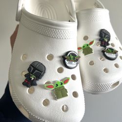 The Mandalorian Croc Charms 