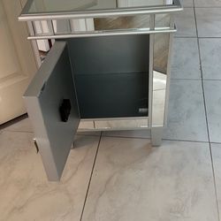 Mirrored Accent Table 