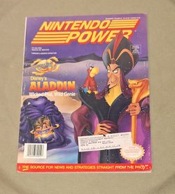 Nintendo Power December 1993, Volume 55 w/Mega Man X Poster & Trading Cards