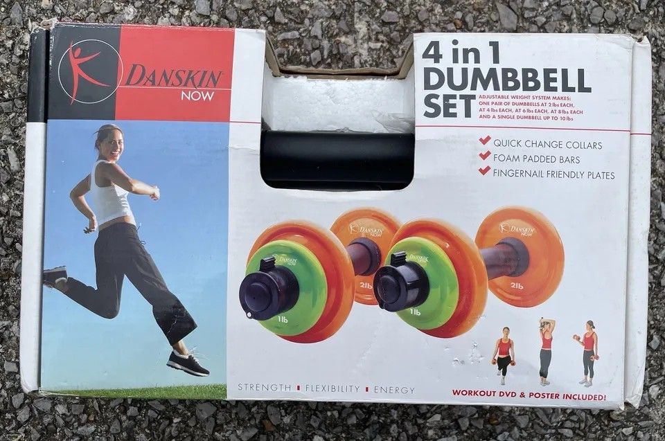 Danskin 4in1 Dumbbell Set