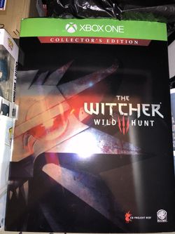 The Witcher 3 collectors edition for Xbox one
