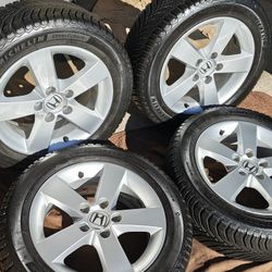 16" HONDA CIVIC WHEELS  With MICHELIN TIRES