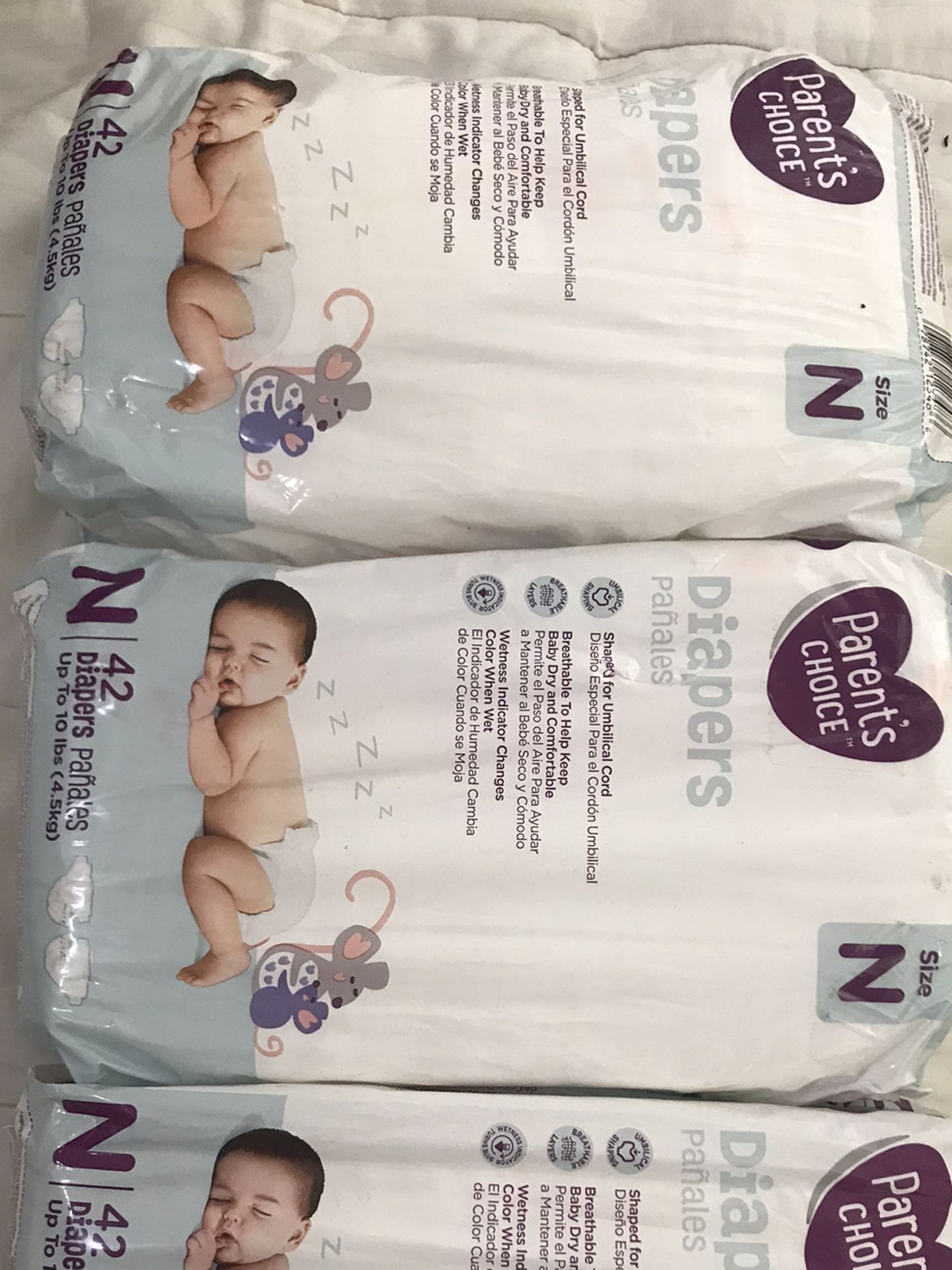 Parents Choice Diaper - Newborn 42/pack
