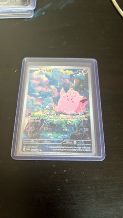 Pokemon Card Clefairy IR