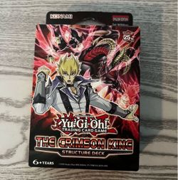 Yugioh The Crimson King Structure Deck 1st Edition